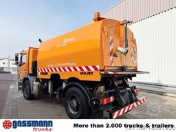 Mercedes-Benz Axor 1829 4x2, Zweiweg Z200, Kehrmaschine Faun