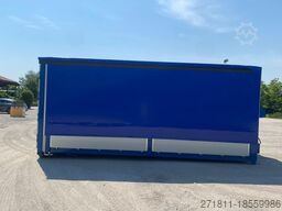 CONTAINER SCARRABILE NUOVO CENTINATO CON ALZA E A