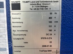 TRUMPF Laser Trulaser 5030 Classic