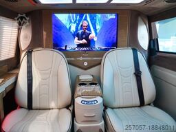 VOLKSWAGEN T6.1 lang VIP Shuttle Trennwand TV