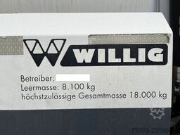 13.100 Liter Willig Tankaufbau + 2xSchlauchhaspe