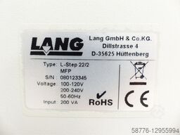 Lang CNC L-Step 22/2 MFP Schrittmotorsteuerung SN: 080123345