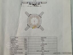 ART Drehtisch 6500 Kg Durchmesser variabel bis 4500mm