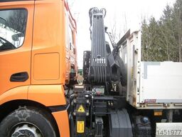 MERCEDES-BENZ ACTROS 1830, Pritsche mit Kran HIAB X-HIDUO 092B