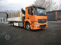 MERCEDES-BENZ ACTROS 1830, Pritsche mit Kran HIAB X-HIDUO 092B