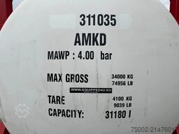 CPV 20FT SWAP BODY / 31.180L / steam heating / T11 ...