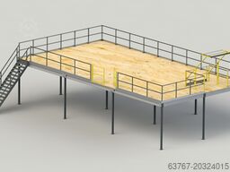 360 m², Traglast: 500 kg/m² Lichte Höhe: 3,0m | Rater: 5 x 6 m