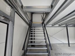 360 m², Traglast: 500 kg/m² | 5,0 x 6,0 m | Lichte Höhe: 3,0m