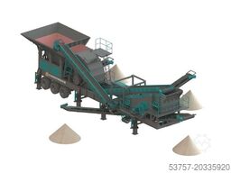 Constmach Mobile Crushing Plant Mobile Limestone Crusher Plant 150-200TP