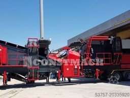Constmach Mobile Crushing Plant Mobile Limestone Crusher Plant 150-200TP