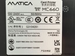 Matica EDIsecure MC660 Retransfer Card Printer