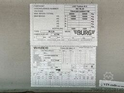 Burg 2 AXLE VAN BEURDEN ISOLATED BOX TRS COOLING