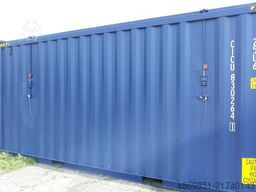  20DV Seecontainer open top hard top