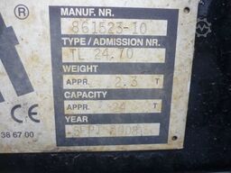 DAF Translift chainlift TL 24.70 Complete with Pump...