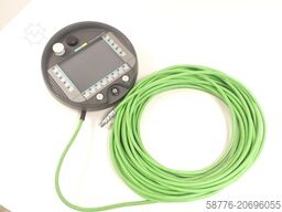 Siemens 6AV6645-0CC01-0AX0 MOBILE PANEL 277 SN:16629282 + 6XV1440-4BN25