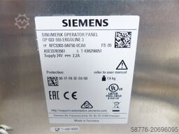 Siemens 6FC5303-0AF50-0CA0 Display OP 022-555 Ergoline 3 SNT-K86256051 - ungebr