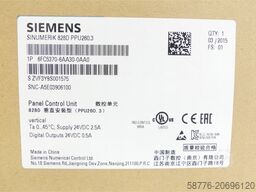 Siemens 6FC5370-6AA30-0AA0 SN:ZVF3Y9S001575 - ! -