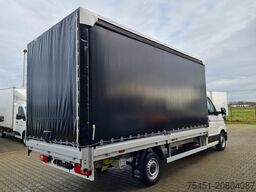 VW Crafter 35 Pritsche TDI Schiebe Plane L4