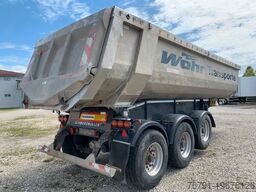 SCHWARZMÜLLER Alu-Mulde_ Stahl-Boden_ 24m³_ BPW_ Trommelbremse