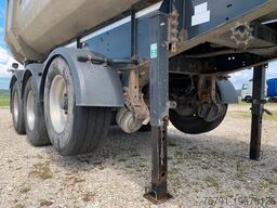 SCHWARZMÜLLER Alu-Mulde_ Stahl-Boden_ 24m³_ BPW_ Trommelbremse