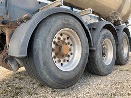 SCHWARZMÜLLER Alu-Mulde_ Stahl-Boden_ 24m³_ BPW_ Trommelbremse