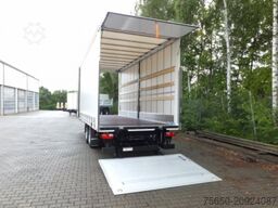 Möslein TPS 11 DL 7,30  neuer Planenanhänger, Ladebordwand + Durchladbar