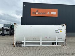 Air Liquide Italia SRL CERTIFIED 20FT CRYOGENIC T75 ISO Tank Container...