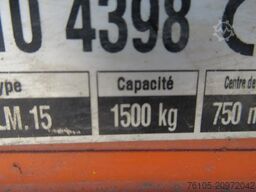 DAF LF 250 250 bak + klep + schuifzeil E6