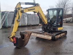 Yanmar VIO 57-6A with 3 excavator buckets