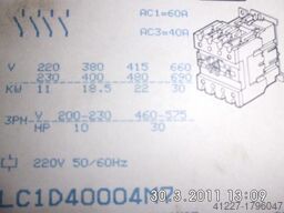 Telemecanique LC1D40004M7