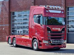 Scania S580 V8 NGS Highline 6x2 - AJK Hydrolift hook -...