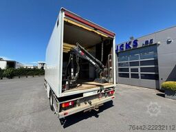 VOLVO FL12.240L-KOFFER-WERKSTATTWAGEN-KRAN HIAB-134TKM