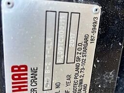 VOLVO FL12.240L-KOFFER-WERKSTATTWAGEN-KRAN HIAB-134TKM