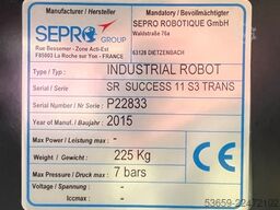 Sepro Sepro SUCCESS11 S3 Trans, 2015