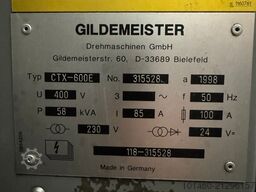 Gildemeister CTX600E heidenhain  CNC pilot 3190 contr