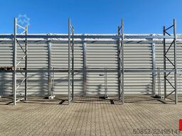 14,0 lfm Palettenregale für Außenbereich H: 4,5m , 3000 kg Fachlast , FVZ