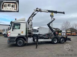 MERCEDES-BENZ Actros 2541 L6x2 Abrollkipper mit Kran Funk+Grei