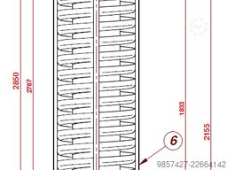 SINEX ELEVATEUR EVD 500 x 1833 FV 2MV15/700