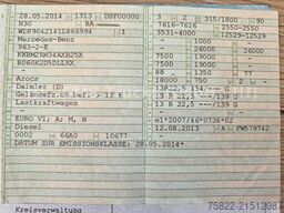 MERCEDES-BENZ Arocs 2643 / 6X4 / Ret / Meiller BORDMATIK