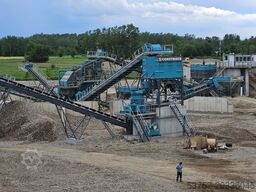 Constmach Sand Washing and Screening Stationary Sand Screening Washing Plant