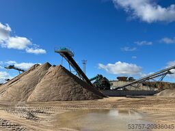 Constmach Sand Washing and Screening Stationary Sand Screening Washing Plant