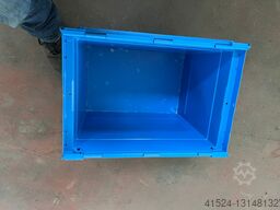 Farbe Blau mit Deckel verzahnt