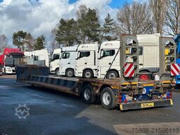 DOLL Tieflader Forstmaschinen Lenk Funk Rampe