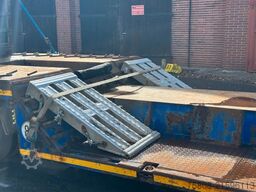 DOLL Tieflader Forstmaschinen Lenk Funk Rampe