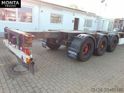 KRONE SD Containerchassi 45-Fuß ausziehbar, Liftachse