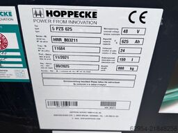 Hoppecke 48V Batterie 625 AH Bj.11-2021 Kapazität 80%