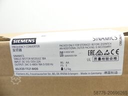 Siemens 6SL3120-1TE21-8AD0 Single Motor Modul 18A SN: T-PN6290233 FS: E ungebr.