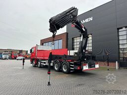 Mercedes-Benz Actros 4151 V8 8x4 Hiab 477 E-6, Winch Euro 5