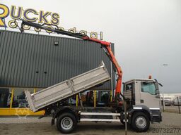 MAN TGM 18.250 + PALFINGER 11.001K + TIPPER + EURO 5
