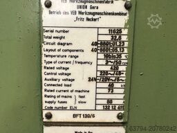 Union BFT 130 Horizontal Borer